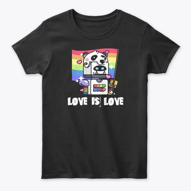 Panda Roboto Pride Shirt